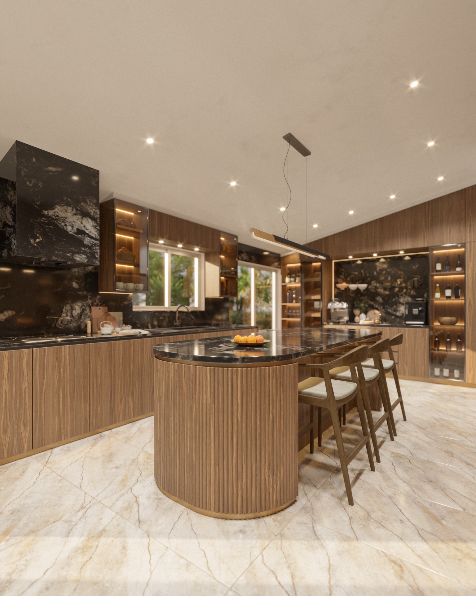 RAL 9002 // CORNER RESIDENTIAL BUILDING