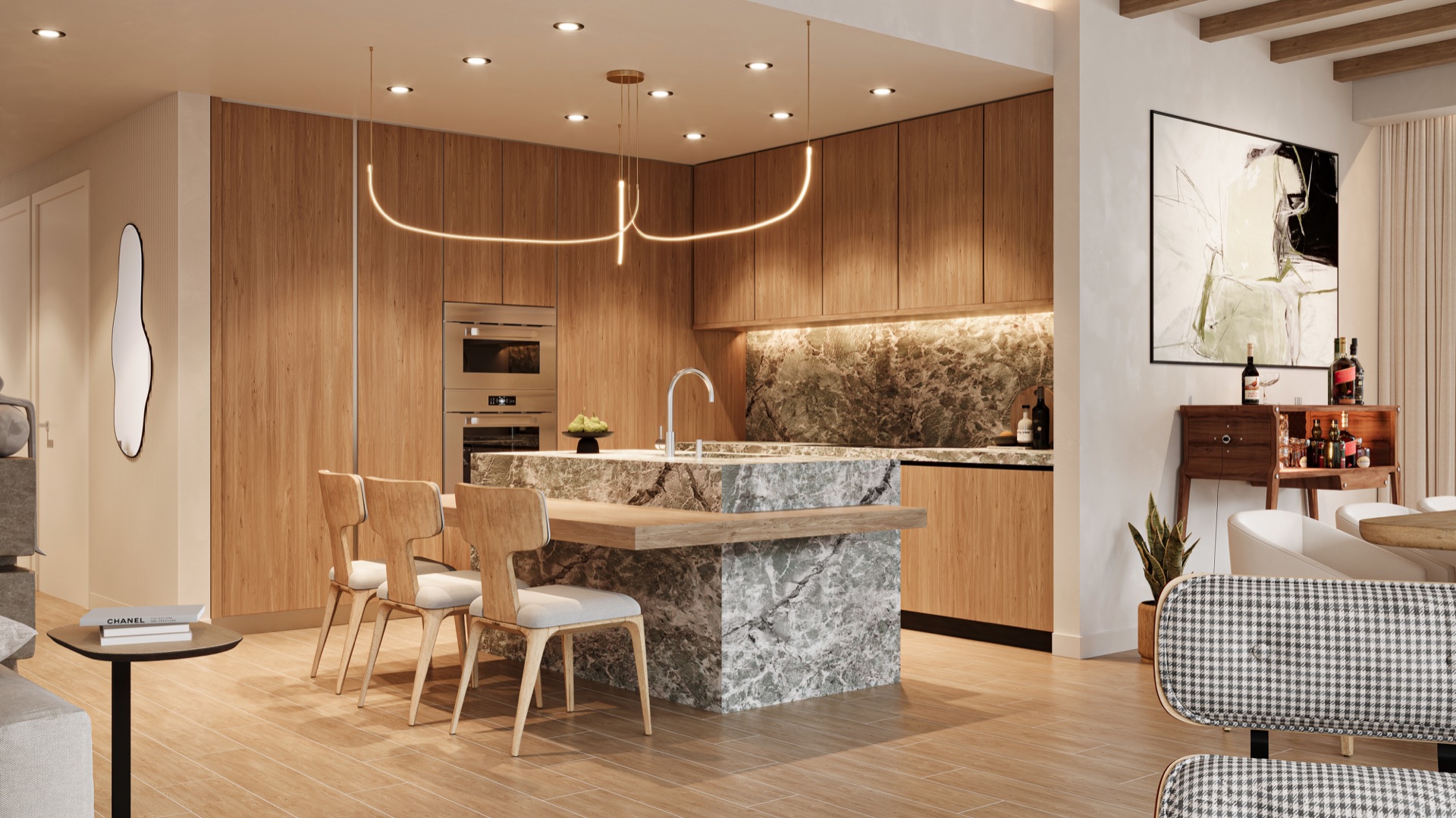 RAL 1011 // FIVE PARK APARTMENT